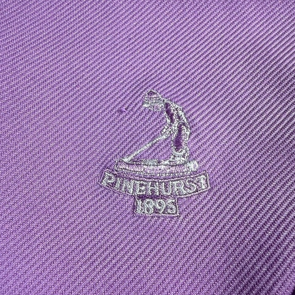 Greg Norman Pinehurst 1895 Womens Purple Full Zip Golf Jacket Lightweight S